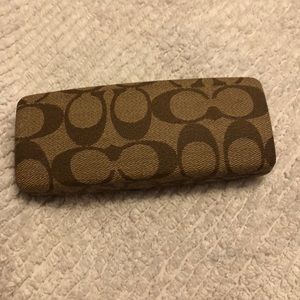 Coach glasses case